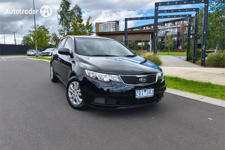 Black 2013 Kia Cerato Sedan S