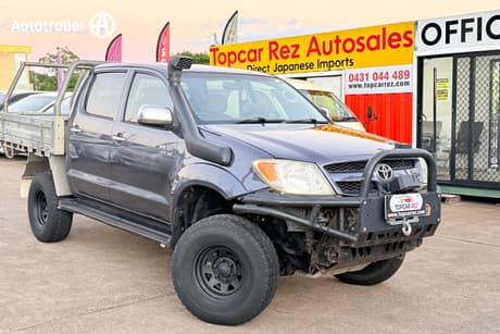 Grey 2006 Toyota Hilux Dual Cab Pick-up Sr5 (4X4)