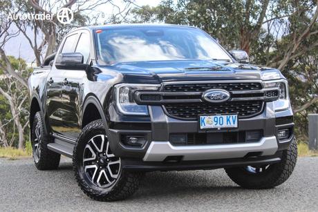Black 2022 Ford Ranger Double Cab Pick Up Sport 3.0 (4X4)