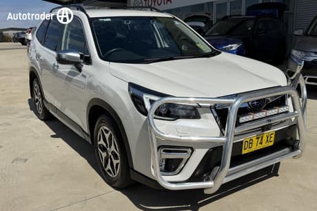 White 2021 Subaru Forester Wagon Hybrid L (Awd)