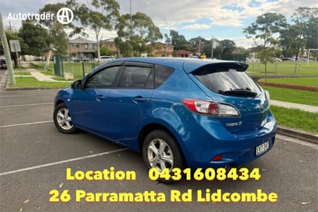 Blue 2012 Mazda 3 Hatchback Neo
