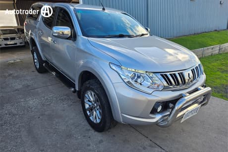 Silver 2016 Mitsubishi Triton Dual Cab Utility Gls (4X4)