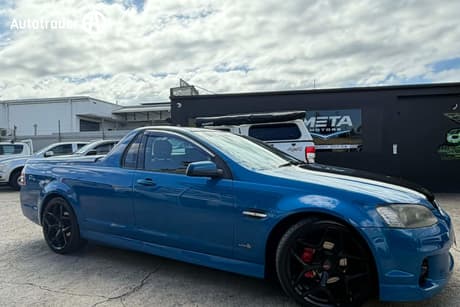 Blue 2011 Holden Commodore Utility Sv6