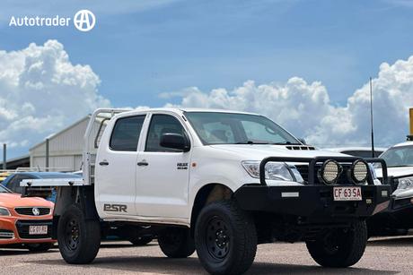 White 2011 Toyota Hilux Dual Cab Pick-up Sr (4X4)