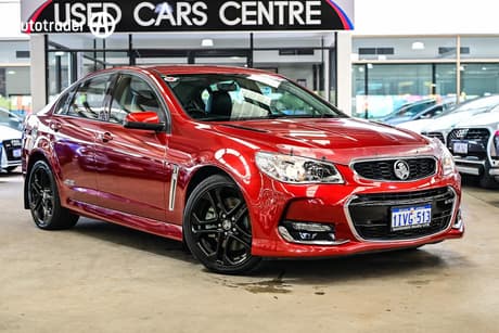 Red 2015 Holden Commodore Sedan Ss