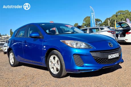 Blue 2012 Mazda 3 Hatchback Neo