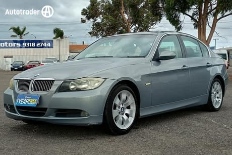 Silver 2008 BMW 325I Sedan Luminance