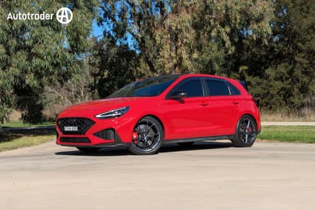 Red 2021 Hyundai I30 Hatchback N Premium With Sunroof