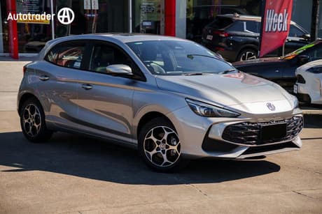 Silver 2025 MG MG3 Hatchback Essence Hybrid+