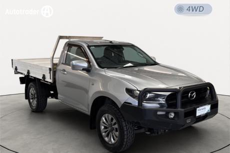 Silver 2021 Mazda BT-50 Freestyle Cab Chassis Xt (4X4)