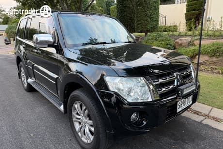 Black 2012 Mitsubishi Pajero Wagon Exceed Lwb (4X4)