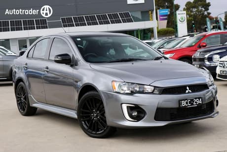 Grey 2017 Mitsubishi Lancer Sedan Black Edition (Es)