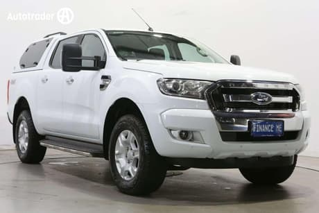 White 2017 Ford Ranger Dual Cab Utility Xlt 3.2 (4X4)