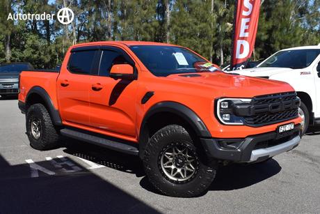 Orange 2023 Ford Ranger Double Cab Pick Up Raptor 3.0 (4X4)