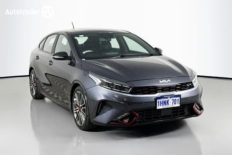 Black 2022 Kia Cerato Hatchback Gt