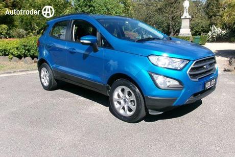 Blue 2018 Ford Ecosport Wagon Trend