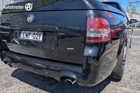 Black 2016 Holden UTE Utility Sv6 Black Edition