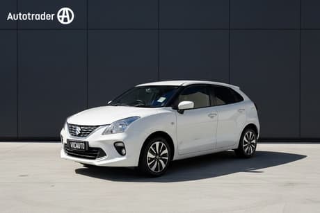 White 2022 Suzuki Baleno Hatchback Gl
