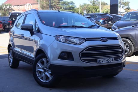 Silver 2017 Ford Ecosport Wagon Trend
