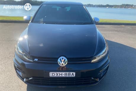 Black 2018 Volkswagen Golf Hatchback R