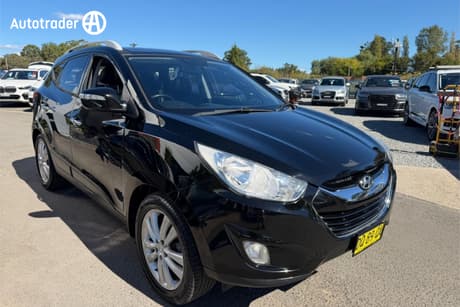 Black 2010 Hyundai IX35 Wagon Highlander (Awd)