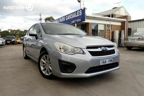 Silver 2013 Subaru Impreza Hatchback 2.0I (Awd)