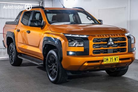 Orange 2025 Mitsubishi Triton Double Cab Pick Up Gsr (4X4) 1T Payload