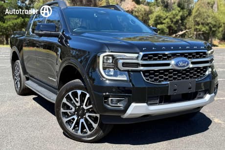 Black 2023 Ford Ranger Double Cab Pick Up Platinum 3.0 (4X4)
