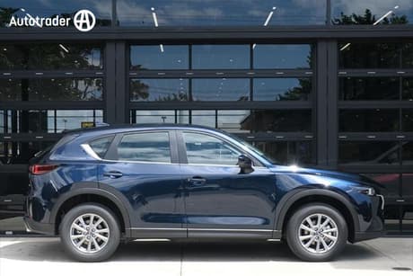 Blue 2025 Mazda CX-5 Wagon G25 Maxx Sport (Fwd)