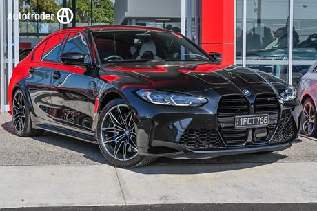 Black 2024 BMW M3 Sedan Competition