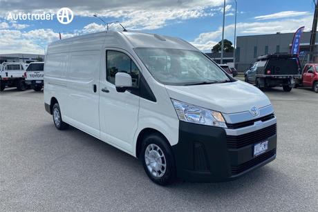 White 2021 Toyota HiAce Van Slwb