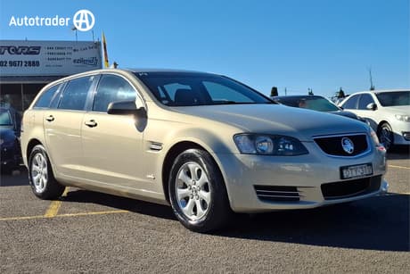 Silver 2011 Holden Commodore Sportswagon Omega