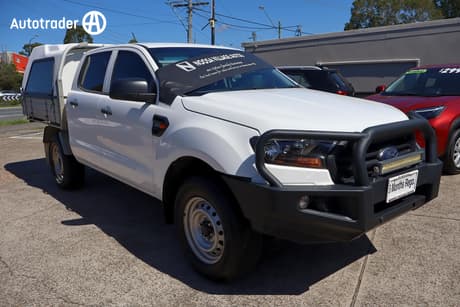 White 2021 Ford Ranger Double Cab Chassis Xl 3.2 (4X4)