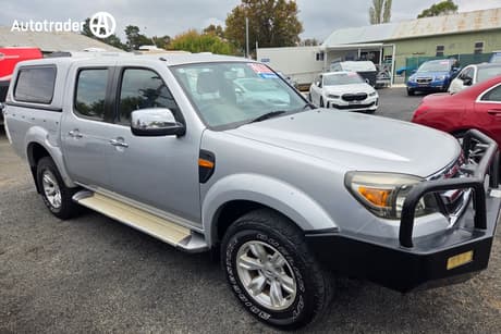 Silver 2010 Ford Ranger Dual Cab Pick-up Xl (4X4)