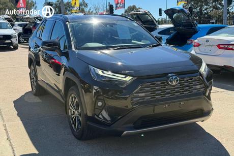 Black 2022 Toyota RAV4 Wagon Gxl (Awd) Hybrid