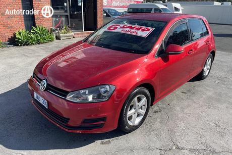 Red 2014 Volkswagen Golf Hatchback 90 Tsi