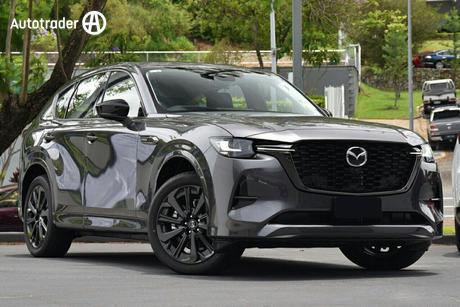 Grey 2026 Mazda CX-60 Wagon G40E Gt Hybrid