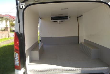 White 2019 Toyota HiAce Van Lwb