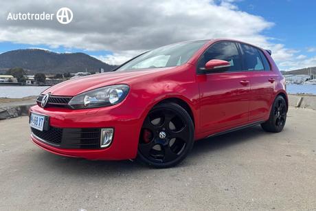 Red 2011 Volkswagen Golf Hatchback Gti