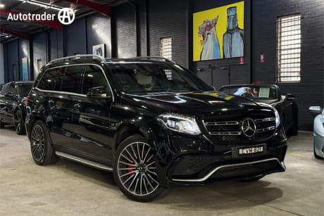 Black 2018 Mercedes-Benz GLS500 Wagon 4Matic