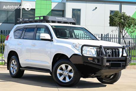 White 2012 Toyota Landcruiser Prado Wagon Gxl (4X4)
