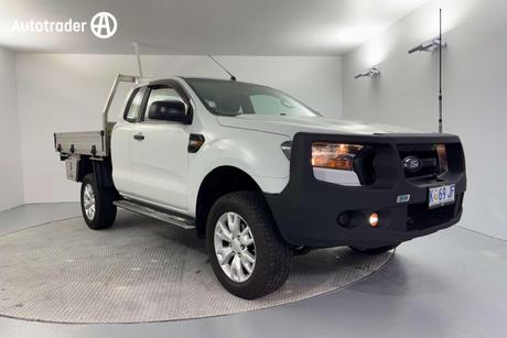 White 2018 Ford Ranger Super Cab Chassis Xl 3.2 (4X4)