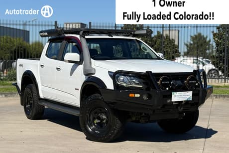 White 2017 Holden Colorado Crew Cab Pickup Ltz (4X4)