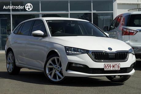 White 2020 Skoda Scala Hatchback 110 Tsi Ambition