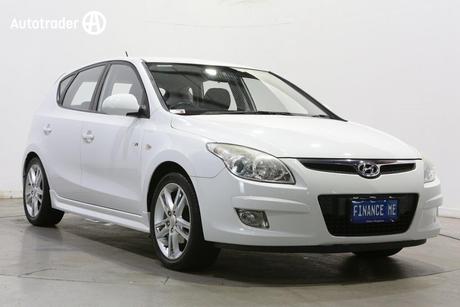 White 2008 Hyundai I30 Hatchback Sr