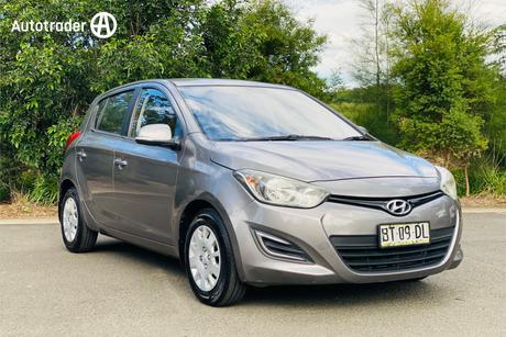 Grey 2012 Hyundai I20 Hatchback Active