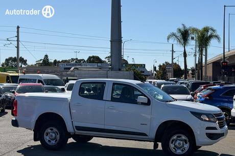 White 2018 Holden Colorado Crew Cab Pickup Ls (4X2)