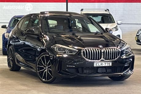 Black 2020 BMW 118I Hatchback M Sport