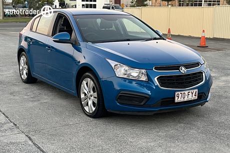 Blue 2015 Holden Cruze Hatchback Equipe