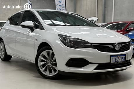 White 2020 Holden Astra Hatchback R